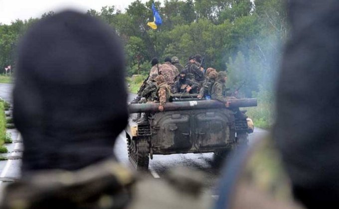 Фоторепортаж с передовой: украинские силовики в зоне АТО