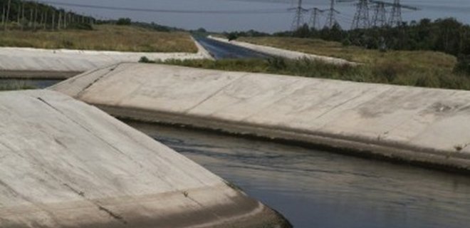 Повреждены все три трубопровода канала Северский Донец-Донбасс - Фото