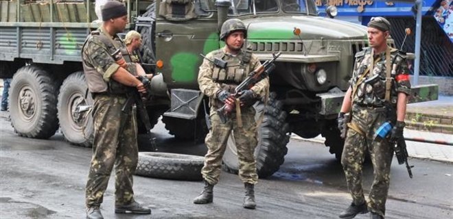 Силы АТО вошли в Соледар Донецкой области - СНБО - Фото