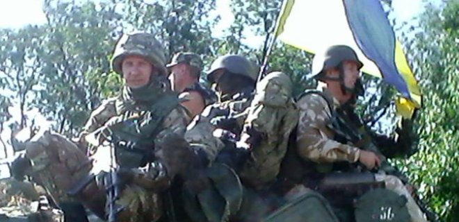Силы АТО уничтожили укрепрайон боевиков в Нетайлово - Фото