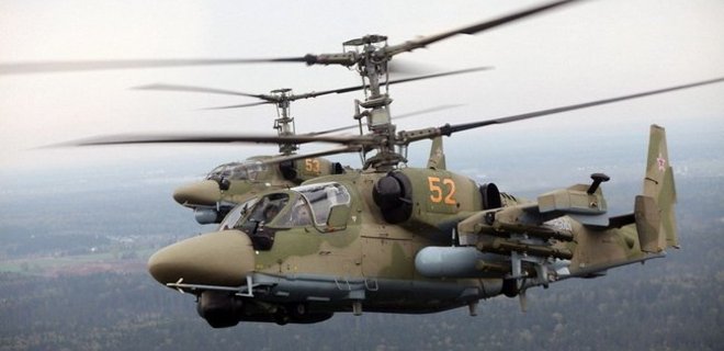 В 18 км от границы Украины базируются 29 вертолетов Ка-52 - СНБО - Фото