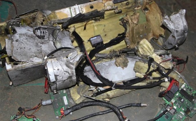 Силы АТО сбили беспилотник, передававший информацию онлайн: фото