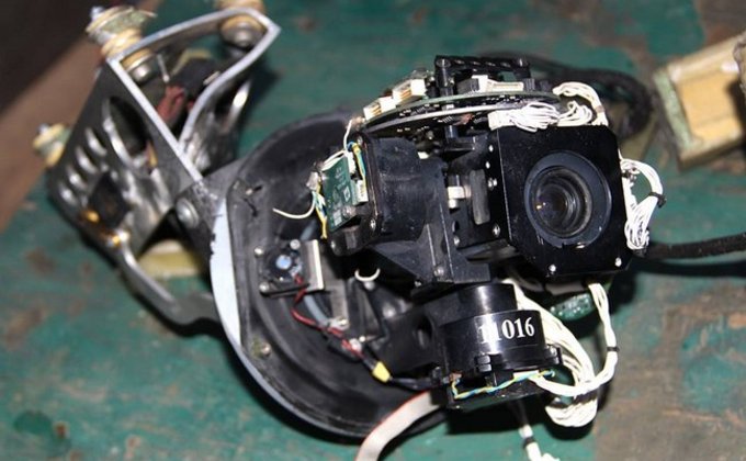 Силы АТО сбили беспилотник, передававший информацию онлайн: фото