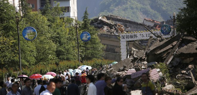 Землетрясение в Китае: погибли 367 человек  - Фото
