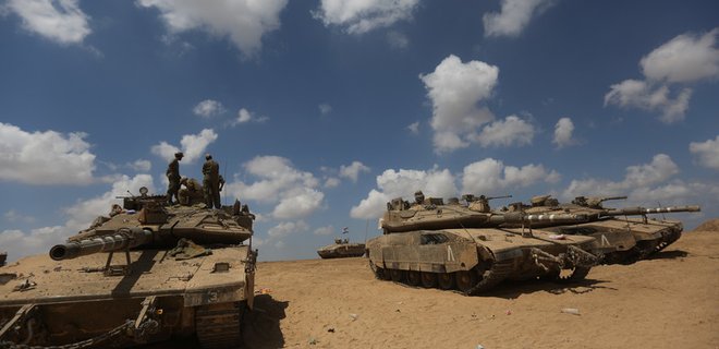 Израиль отводит войска из сектора Газа - Фото