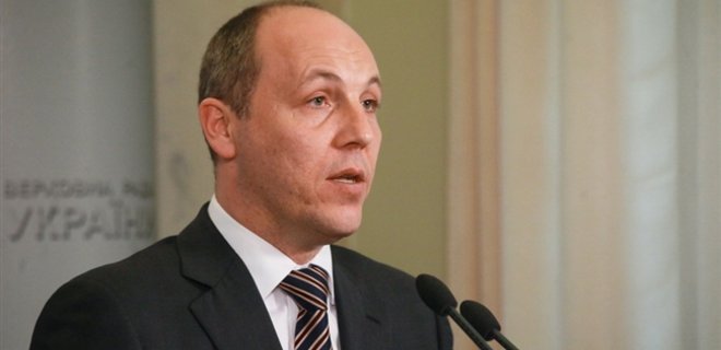 Парубий подал в отставку с должности секретаря СНБО - Фото