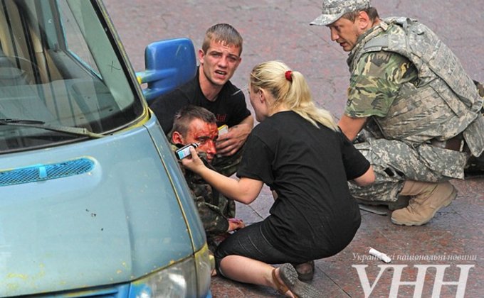 В центре Киева прогремел взрыв, есть раненые: фото