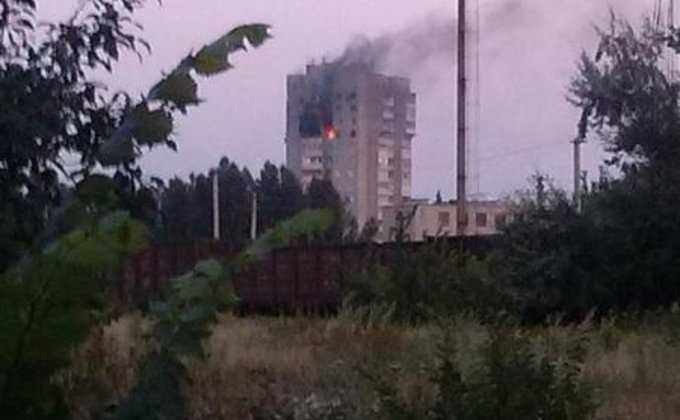 Шахтерск после обстрела террористами: фото разрушений