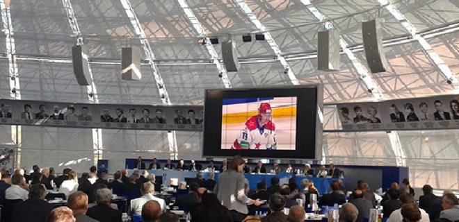 Украина отозвала заявку на проведение ЧМ-2015 по хоккею - Фото