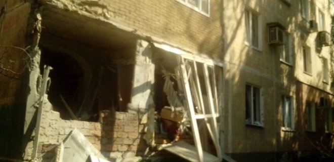 В Донецке снарядами повреждены несколько домов - горсовет - Фото