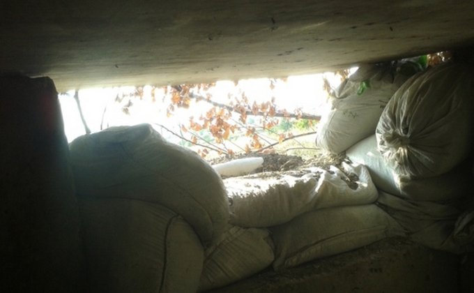 В Луганской области найден укрепрайон боевиков: фото Нацгвардии