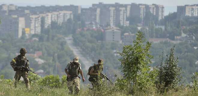 Силы АТО освободили один из четырех районов Луганска - СНБО - Фото