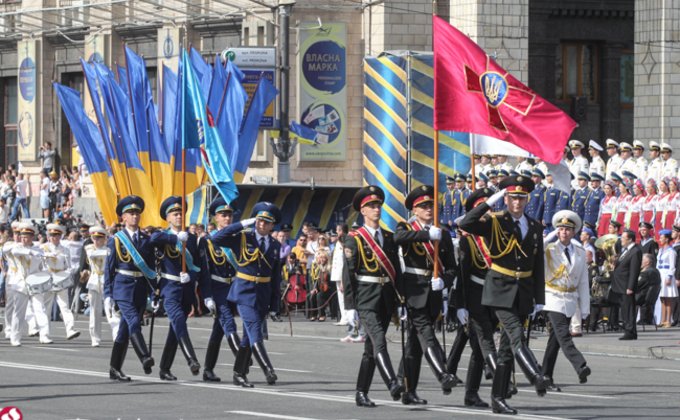 День Независимости Украины. Фоторепортаж с Крещатика