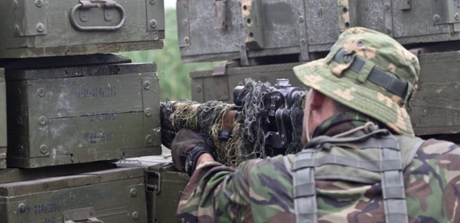 Силы АТО отступили от Новоазовска - СМИ - Фото