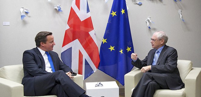 ЕС должен продолжить давление на Путина - Кэмерон и Ромпей - Фото