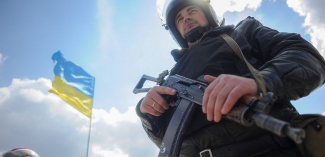 В зону АТО отправились 150 киевских милиционеров - Фото