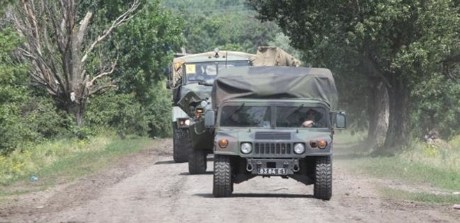 Силовиков выводят из окружения под Иловайском - батальон Донбасс - Фото