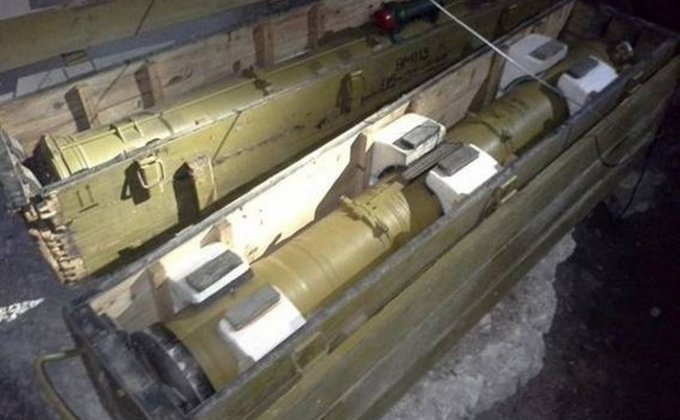 В Славянске обнаружен тайник с российскими ПТУРами: фото