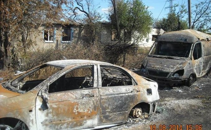 Войска РФ разгромили село Хрящеватое под Луганском: фото