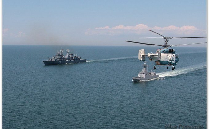 В Черном море проходят учения ВМС Украины и США 