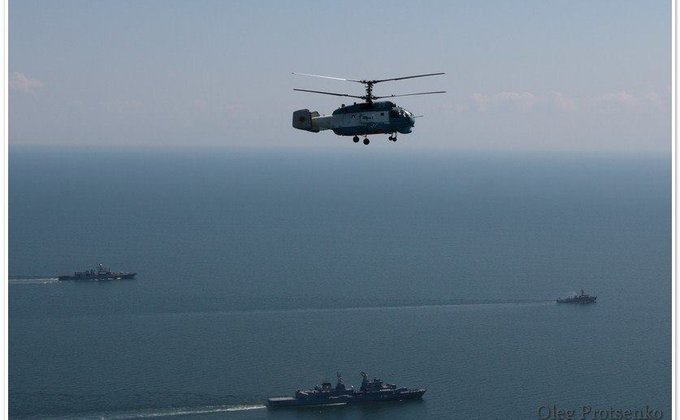 В Черном море проходят учения ВМС Украины и США 