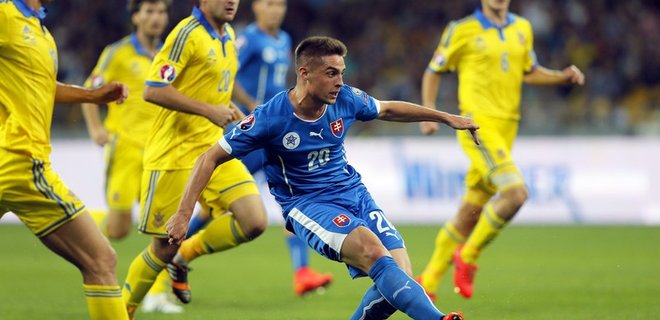 Украина проиграла Словакии стартовый матч отбора на Евро-2016  - Фото