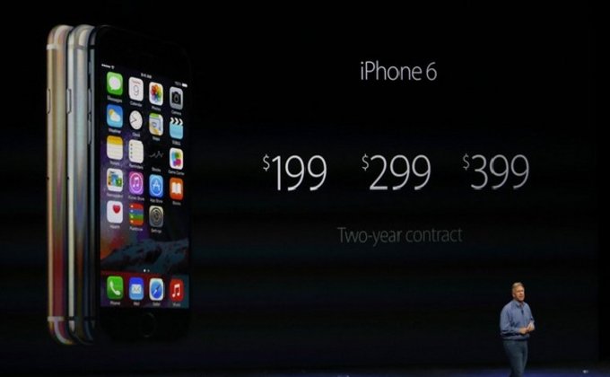 Компания Apple представила iPhone 6 и iPhone 6 Plus