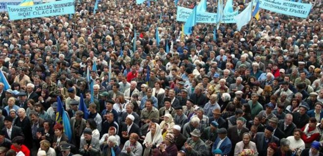 Крымские татары бойкотировали 