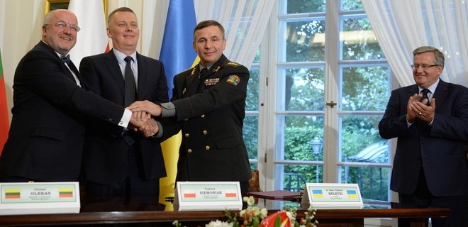 Украина, Польша и Литва создали совместную военную бригаду - Фото