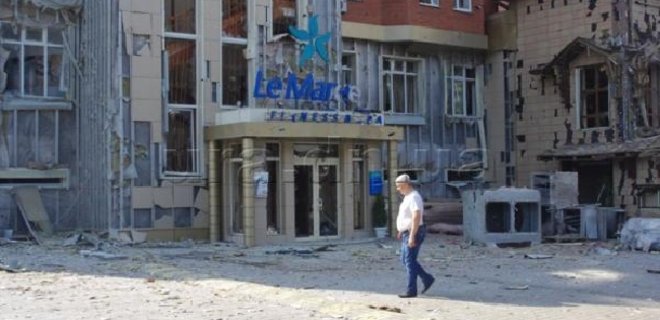 Жители Донецка сообщают о залпах в Киевском районе - горсовет - Фото