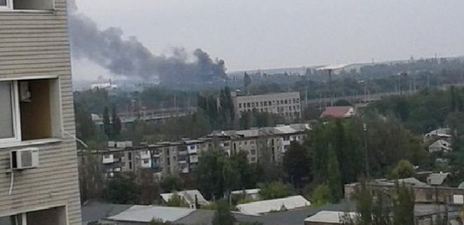 В Донецке стрельба продолжается в трех районах - горсовет - Фото