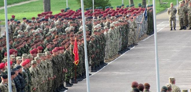 На Львовщине завершились военные учения Rapid Trident-2014 - Фото