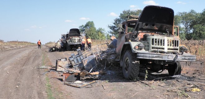 В Донецкой области обнаружены тела 11 погибших украинских солдат - Фото