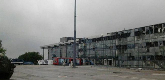 В Донецке аэропорт остается под контролем сил АТО - СНБО - Фото