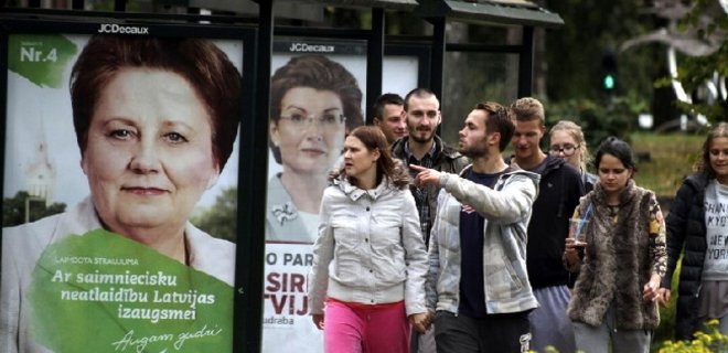 В Латвии стартовали парламентские выборы - Фото