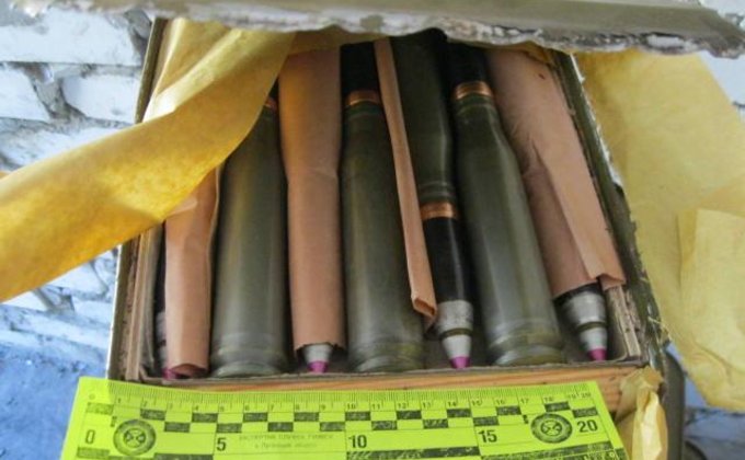 В Северодонецке силовики выявили склад боеприпасов боевиков: фото