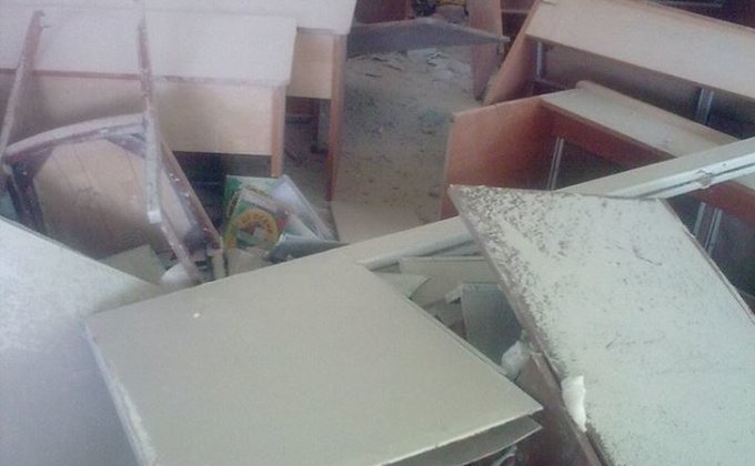 Первомайск после обстрелов террористов: фото разрушений