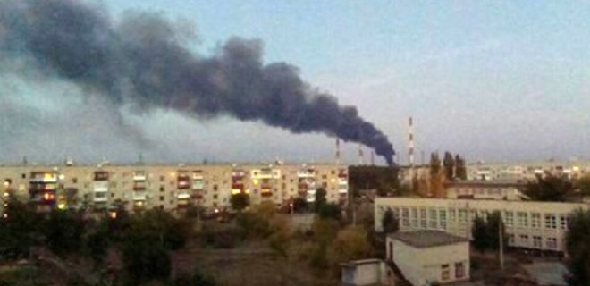 В Счастье вновь произошел пожар на Луганской ТЭС - Фото
