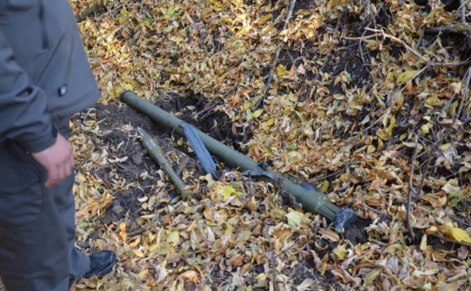 В Луганской области обнаружен тайник боевиков с ПЗРК Игла: фото