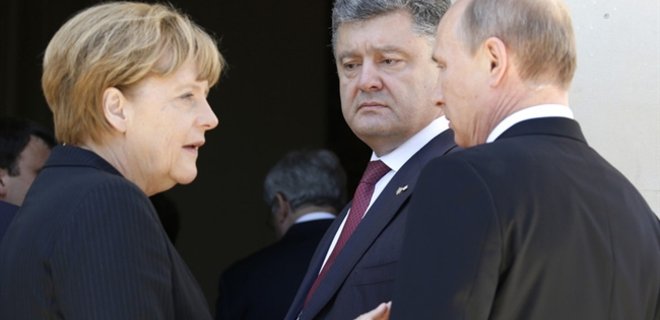Меркель вступила с Путиным в перепалку из-за Украины - WSJ - Фото