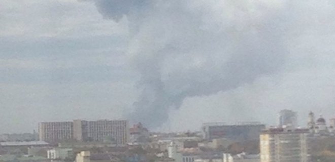 Взрыв произошел в районе Донецкого завода химизделий - горсовет - Фото