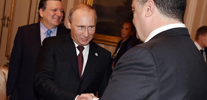 Порошенко и Путин обсудили режим 