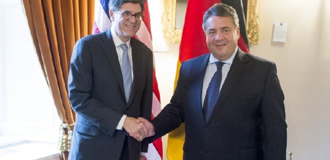Германия возлагает надежды на создаваемую ЗСТ между ЕС и США - Фото