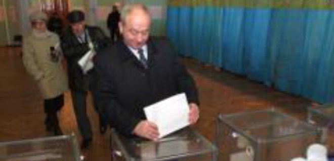 Донецкий губернатор Кихтенко проголосовал 