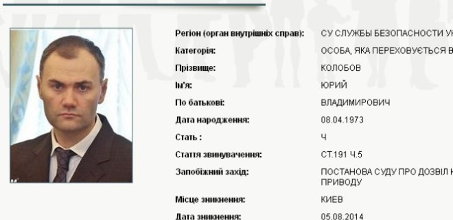 Бывший министр финансов Колобов объявлен в розыск - Фото
