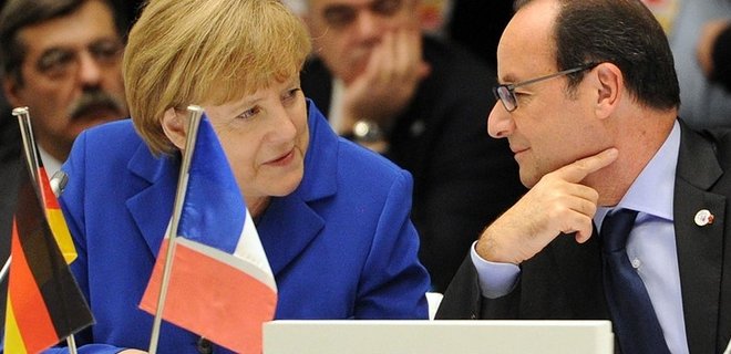 Меркель и Олланд приветствуют газовое соглашение РФ и Украины - Фото