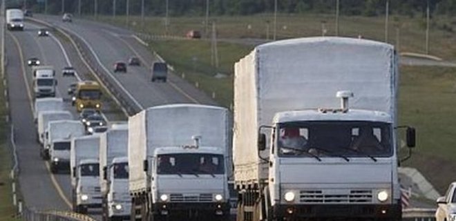 Шестой конвой Путина вторгся на территорию Украины - Фото