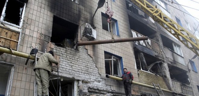 В Донецке всю ночь раздавались залпы - горсовет - Фото