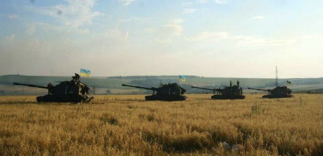 В районе Горловки артиллерия АТО уничтожила 20 боевиков - штаб - Фото