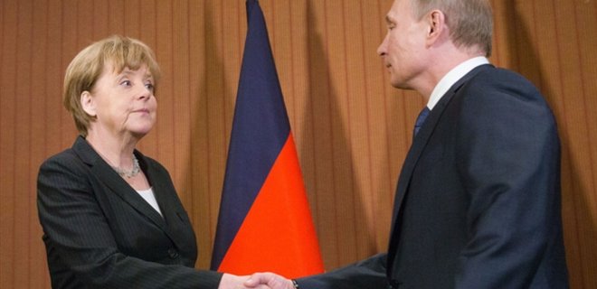 Меркель оспаривает путинскую картину мира - CМИ - Фото